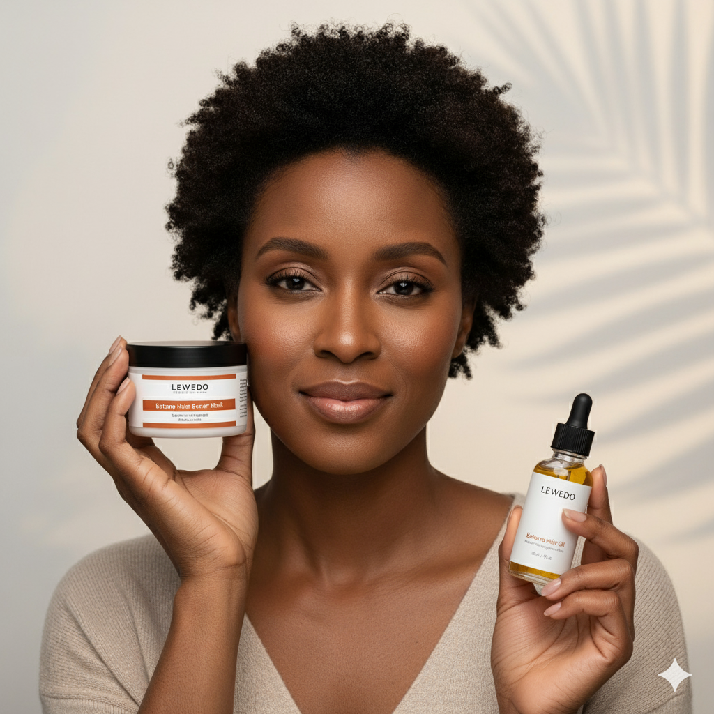 THE ORIGINAL BATANA HAIR OIL & MASK.