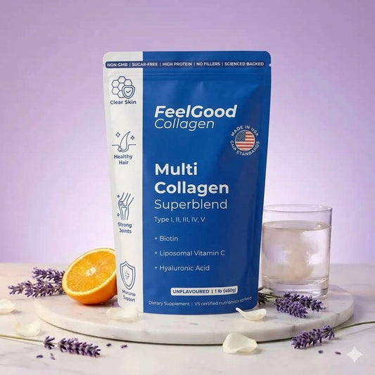 Multi Collagen Peptides Powder - Skin
